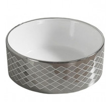 Раковина-чаша CeramaLux 41 7078ASP Серебро