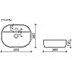 Купить Раковина Ceramica Nova Element 50 CN6036 Белая в магазине сантехники Santeh-Crystal.ru
