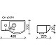 Заказать Раковина Ceramica Nova Element 40 R CN6039R Белая в магазине сантехники Santeh-Crystal.ru