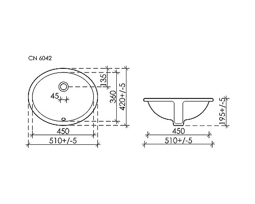 Santeh-Crystal.ru: Раковина Ceramica Nova Element 50 CN6042 Белая Купить Раковина Ceramica Nova Element 50 CN6042 Белая в магазине сантехники Santeh-Crystal.ru