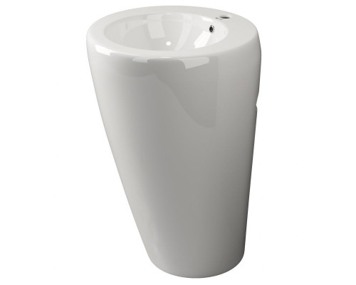 Купить Раковина Ceramica Nova Simple 55 CN1807 Белая в магазине сантехники Santeh-Crystal.ru