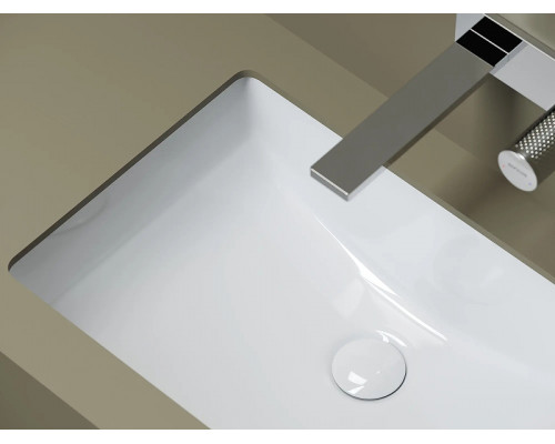 Раковина встраиваемая снизу Ceramicanova Эра 52 CN7032 цвет Белый