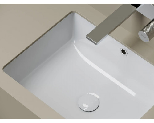 Раковина встраиваемая снизу Ceramicanova Эра 50 CN7033 цвет Белый