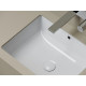 Раковина встраиваемая снизу Ceramicanova Эра 50 CN7033 цвет Белый