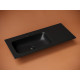Раковина Ceramicanova Grace 100 L CN7014MB Черная матовая