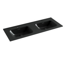 Раковина Ceramicanova Element 120 CN7004MB двойная Черная матовая