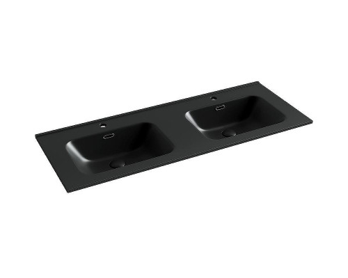 Раковина Ceramicanova Element 120 CN7004MB двойная Черная матовая