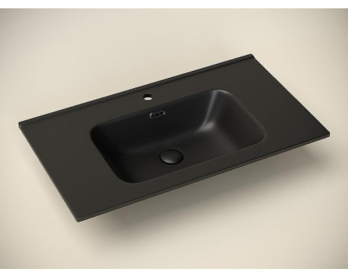 Мебельная раковина Ceramicanova Element 80 CN7005MB Черная матовая