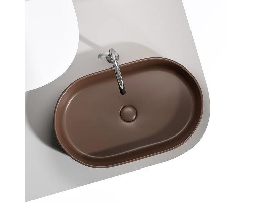 Раковина-чаша Ceramicanova Element 61 CN6048MDB Темно-коричневая матовая