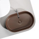 Раковина-чаша Ceramicanova Element 61 CN6048MDB Темно-коричневая матовая