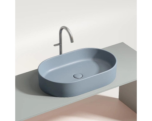 Раковина-чаша Ceramicanova Element 61 CN6048MHL Серо-голубая матовая