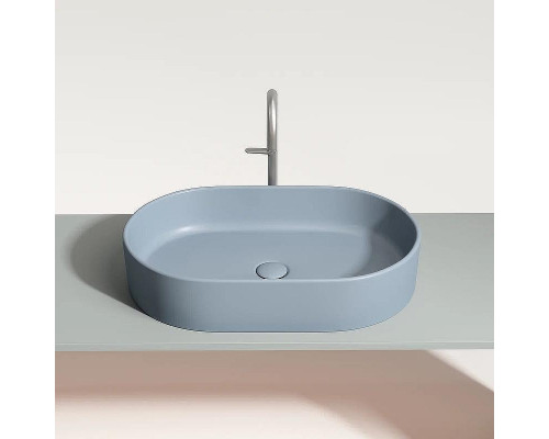 Раковина-чаша Ceramicanova Element 61 CN6048MHL Серо-голубая матовая