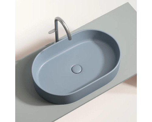 Раковина-чаша Ceramicanova Element 61 CN6048MHL Серо-голубая матовая