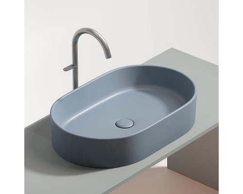 Раковина-чаша Ceramicanova Element 61 CN6048MHL Серо-голубая матовая