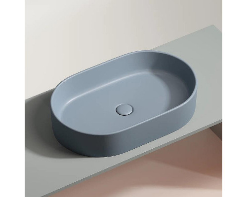 Раковина-чаша Ceramicanova Element 61 CN6048MHL Серо-голубая матовая