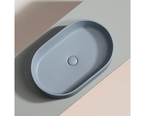 Раковина-чаша Ceramicanova Element 61 CN6048MHL Серо-голубая матовая