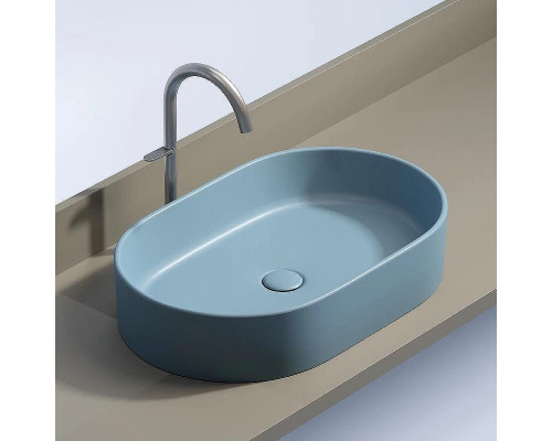 Раковина-чаша Ceramicanova Element 61 CN6048ML Голубая матовая