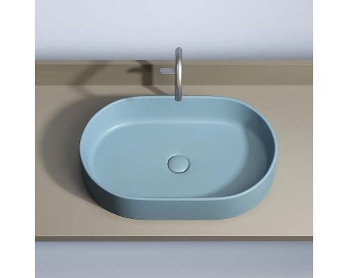 Раковина-чаша Ceramicanova Element 61 CN6048ML Голубая матовая