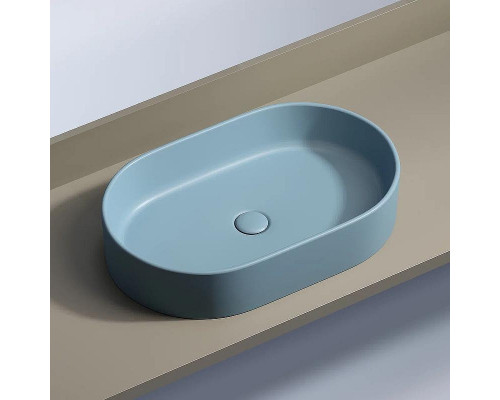 Раковина-чаша Ceramicanova Element 61 CN6048ML Голубая матовая