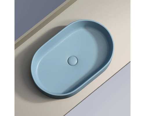 Раковина-чаша Ceramicanova Element 61 CN6048ML Голубая матовая