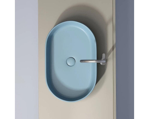 Раковина-чаша Ceramicanova Element 61 CN6048ML Голубая матовая