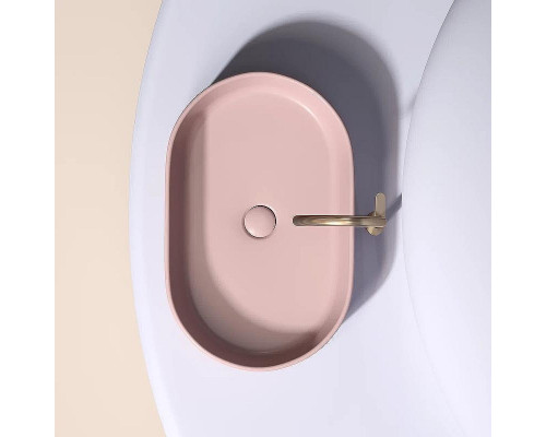 Раковина-чаша Ceramicanova Element 61 CN6048MP Розовая матовая