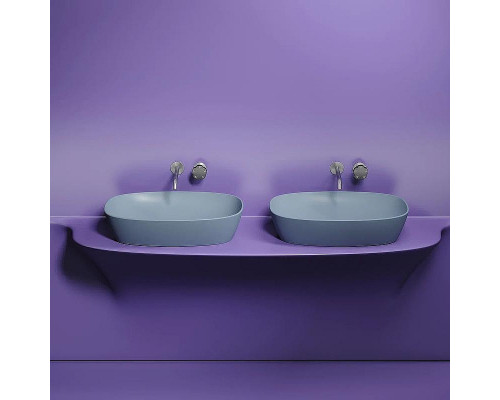 Раковина-чаша Ceramicanova Element 60 CN6049MHL Серо-голубая матовая