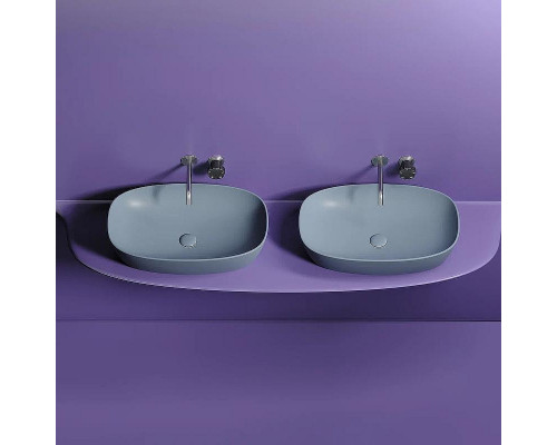 Раковина-чаша Ceramicanova Element 60 CN6049MHL Серо-голубая матовая