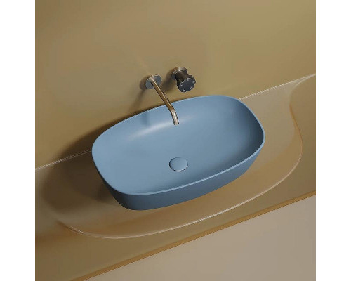 Раковина-чаша Ceramicanova Element 60 CN6049ML Голубая матовая
