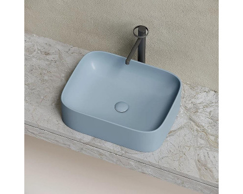Раковина-чаша Ceramicanova Element 51 CN6052MHL Серо-голубая матовая