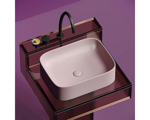 Раковина-чаша Ceramicanova Element 51 CN6052MP Розовая матовая