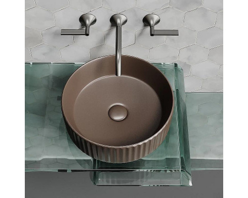 Раковина-чаша Ceramicanova Element 36 CN6057MDB Темно-коричневая матовая