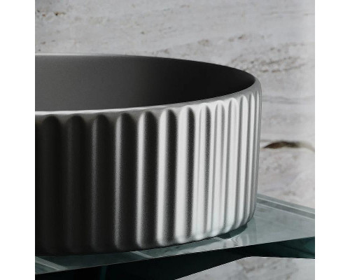 Раковина-чаша Ceramicanova Element 36 CN6057MDH Темный антрацит матовый