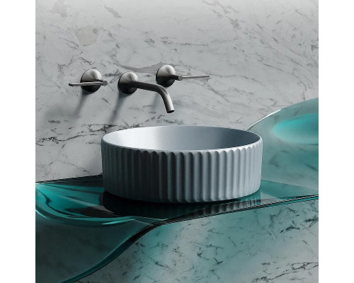 Раковина-чаша Ceramicanova Element 36 CN6057MHL Серо-голубая матовая