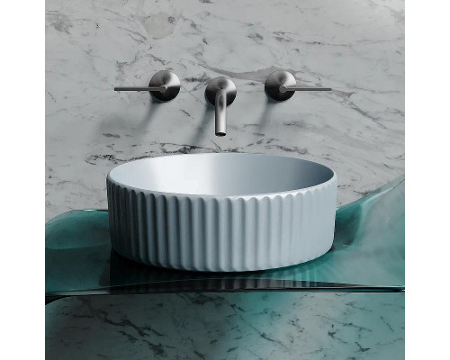 Раковина-чаша Ceramicanova Element 36 CN6057MHL Серо-голубая матовая