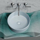 Раковина-чаша Ceramicanova Element 36 CN6057MHL Серо-голубая матовая