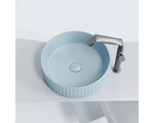 Раковина-чаша Ceramicanova Element 36 CN6057ML Голубая матовая