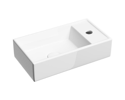 Раковина Ceramicanova Element 41 L CN6051L Белая глянцевая