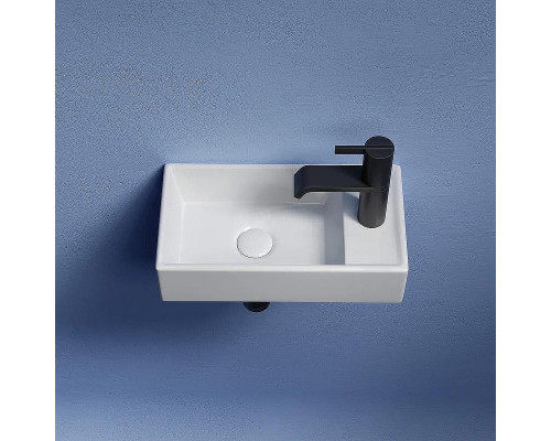 Раковина Ceramicanova Element 41 L CN6051L Белая глянцевая