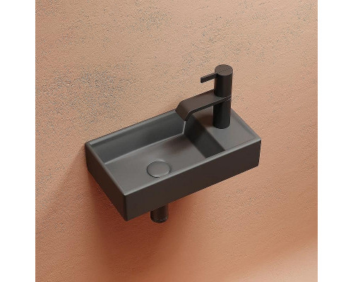 Раковина Ceramicanova Element 41 L CN6051LMDH Темный антрацит матовый