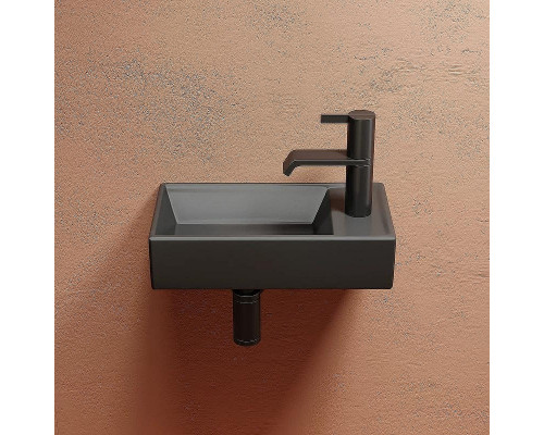 Раковина Ceramicanova Element 41 L CN6051LMDH Темный антрацит матовый