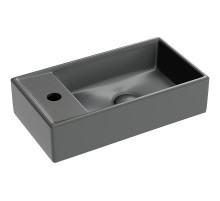 Раковина Ceramicanova Element 41 R CN6051RMDH Темный антрацит матовый