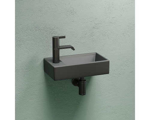 Раковина Ceramicanova Element 41 R CN6051RMDH Темный антрацит матовый