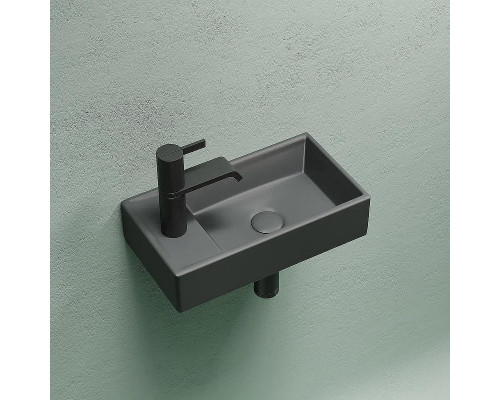 Раковина Ceramicanova Element 41 R CN6051RMDH Темный антрацит матовый