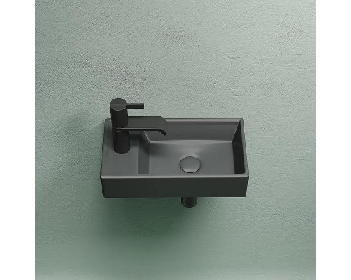 Раковина Ceramicanova Element 41 R CN6051RMDH Темный антрацит матовый
