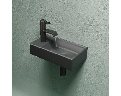 Раковина Ceramicanova Element 41 R CN6051RMDH Темный антрацит матовый