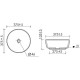 Раковина-чаша Ceramicanova Taycan 38 CN12003MW Белая матовая