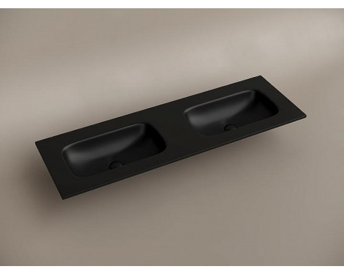 Раковина Ceramicanova Grace 140 CN7022MBwx двойная Черная матовая