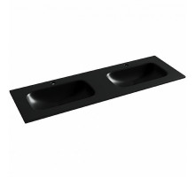 Раковина Ceramicanova Grace 140 CN7022MB двойная Черная матовая