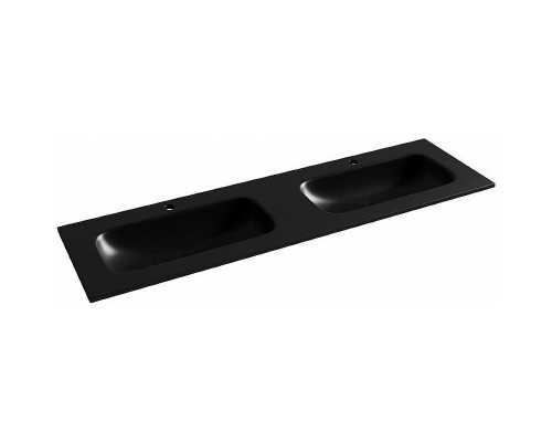 Раковина Ceramicanova Grace 160 CN7023MB двойная Черная матовая